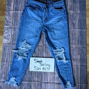 Simple Society Mom Jeans Size 15/32